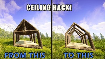 Make Your CEILING Look Like This in Sons of the Forest