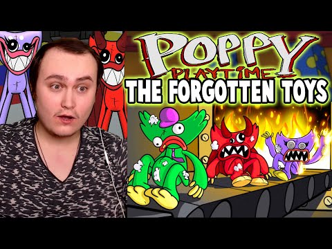 THE FORGOTTEN TOYS... (Poppy Playtime Animation) | Reaction