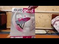 Обзор гладильная доска Eurogold Reflektor 110х30 из Rozetka