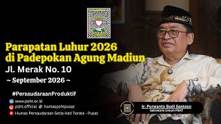 Parapatan Luhur PSHT 2026 Dipastikan di Padepokan Agung Madiun