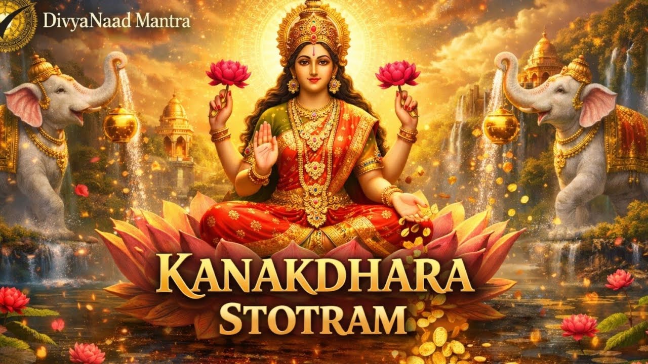 कनकधारा स्तोत्रम् | धन, शांति और सौभाग्य की दिव्य धारा | Maa Lakshmi Mantra | DivyaNaad Mantra
