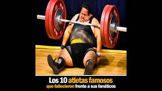 Los Atletas Famosos Que Murieron Frente A Sus Fanáticos