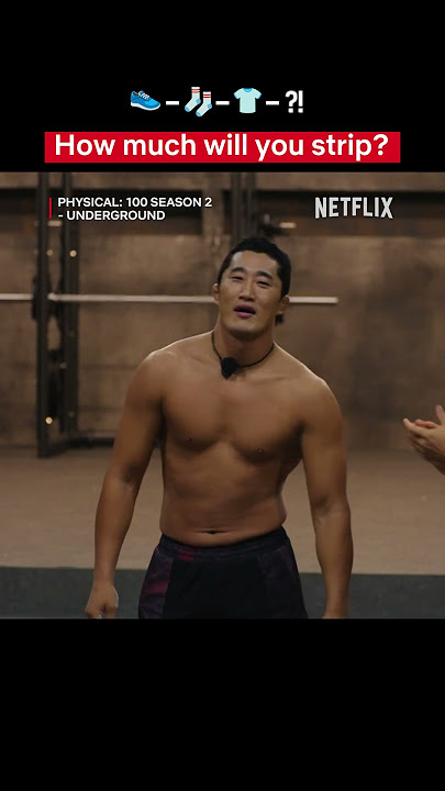 Me before getting on a scale to weigh myself #KimDonghyun #Physical100 #Season2 #Netflix
