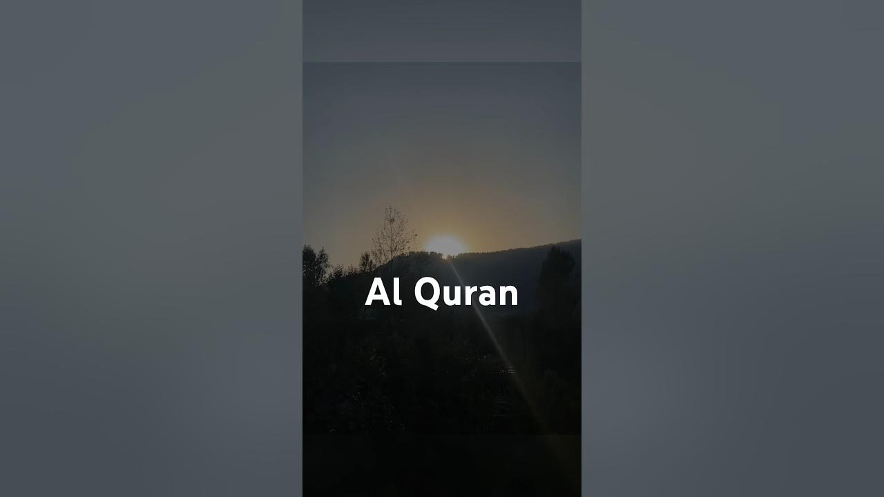 Allah hu Akbar ☝️ Al Quran Urdu translation🥰 YouTube