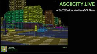 ASCII City LIVE: A 24/7 Window Into the ASCII Plane