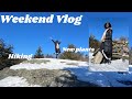 Weekend in college Vlog: going hiking| new plants + resting