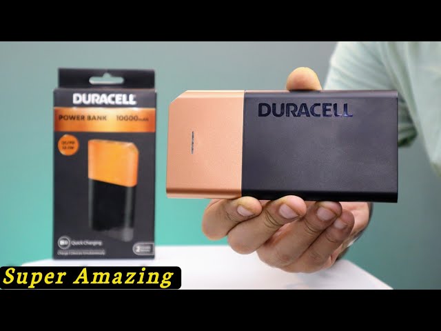 Duracell 10000 mAh Power Bank Unboxing Review