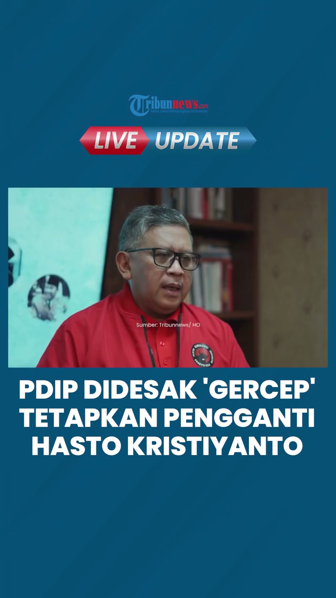 PDIP Didesak Segera Tetapkan Sekjen Baru setelah Hasto Tersangka, Pengamat: Peran Sangat Vital