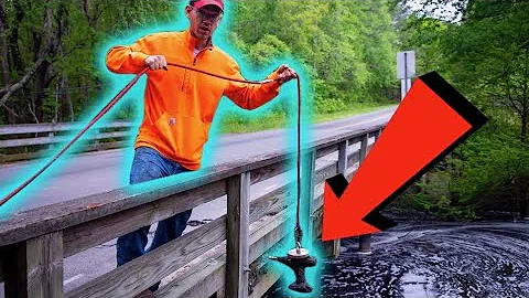 We Went Magnet Fishing at This Old Bridge And This...