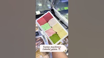 12507 Immersive packing Gelato making asmr hard ice cream #asmr #asmrfood #foodlover #foryou #shorts