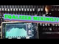 MIXING EQUALIZER  USING RTA ANALYZER AND PINK NOISE.