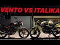 MOTO ITALIKA FT 200 TS VS MOTO VENTO LITHIUM 150