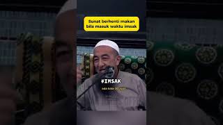 Download Lagu Sunat berhenti makan bila masuk waktu imsak #imsak #puasa #ramadan #ustazazharidrus MP3