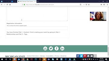 MSU Extension Event Submission Form Walkthrough