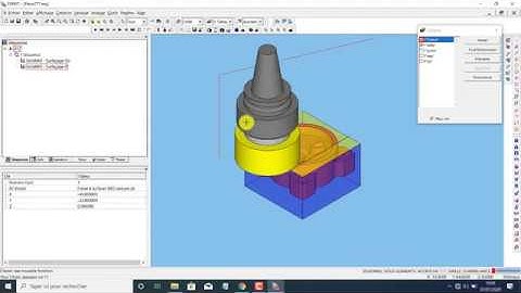 EspritCam-Tutorial#1Getting started Milling operations- Machine 3 Axis-on a simple part 1