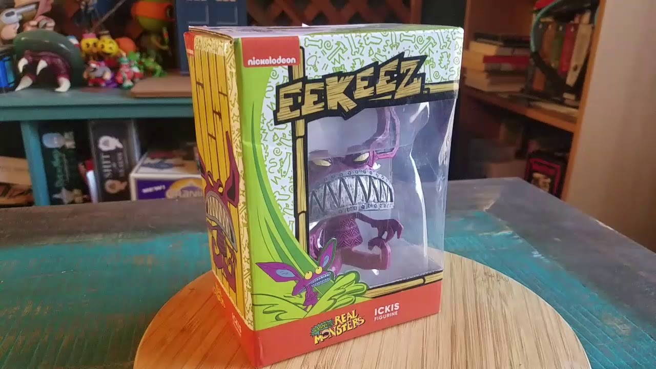 Ickis Aaahh!!! Real Monsters Eekeez Tiki Resin Figure Review