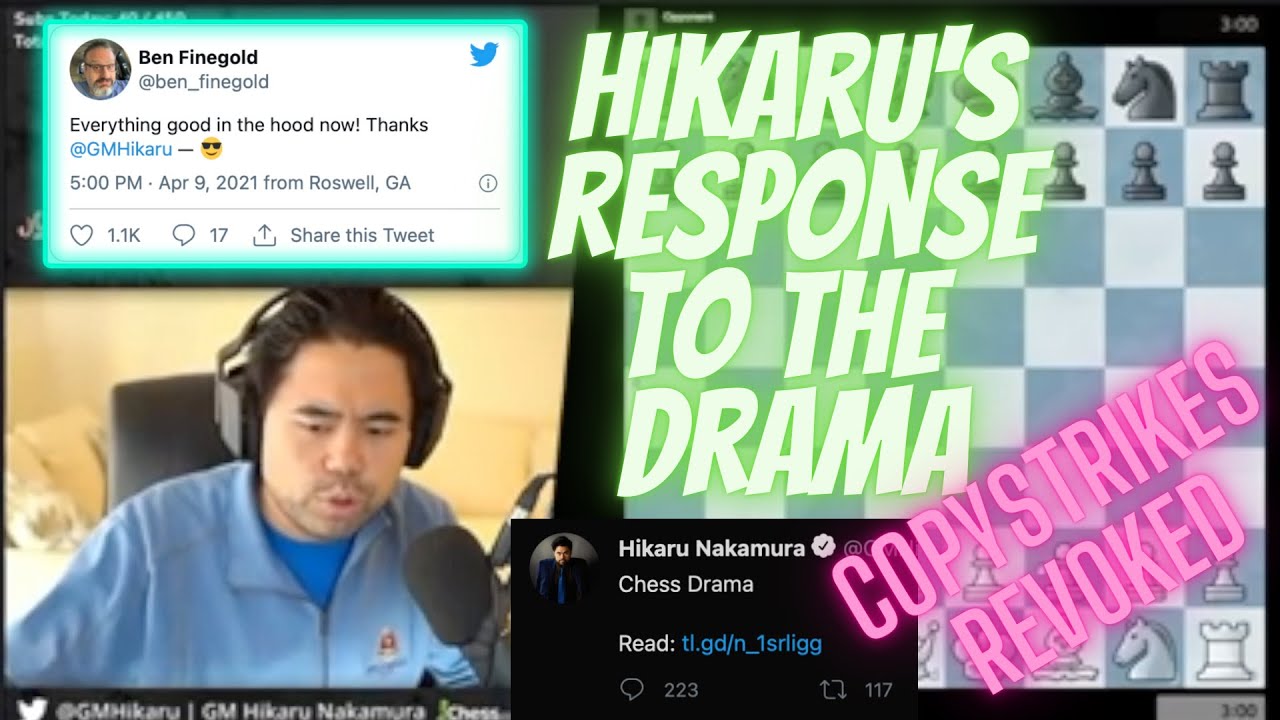 GMHikaru - Hikaru has a heart attack