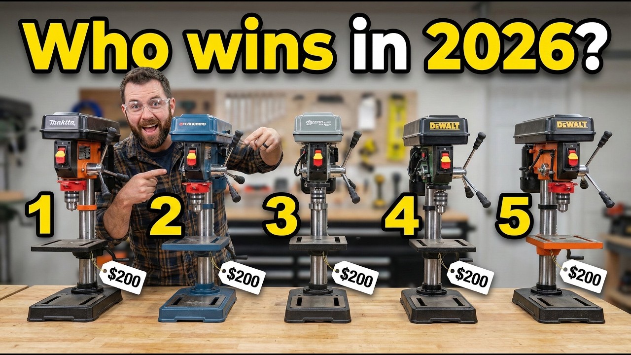 Best Drill Press Under $200 Of 2026 - Top 5 Drill Presses Under $200 ...