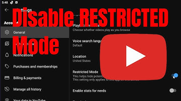 How to Disable RESTRICTED Mode on YouTube [2025]