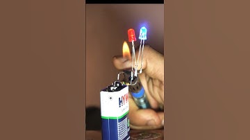 temperature control light ushing diode  #innovation #diy #experiment #electronic