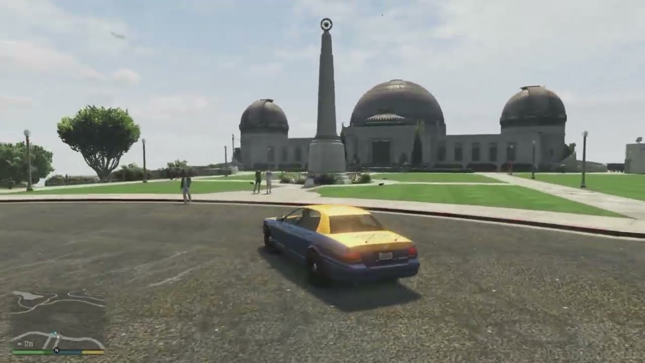 Trabajando como Taxista en GTA V 48# [PS4].