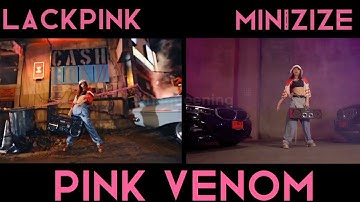 BLACKPINK x MINIZIZE KIDS | "PINK VENOM" Dance Comparison | Cover by MINIZIZE from Thailand