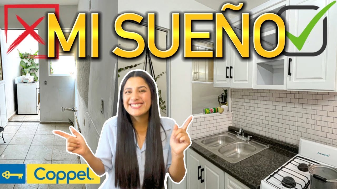 COCINA EN 1 DIA! casa de INTERÉS SOCIAL, cambio ECONÓMICO ￼| Ale García