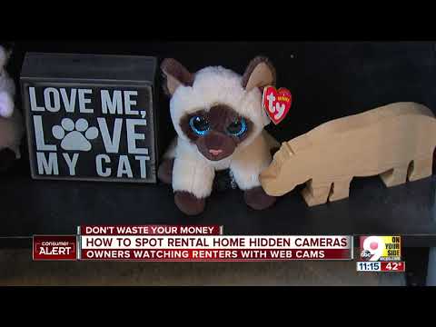How to tell if your rental has a hidden camera