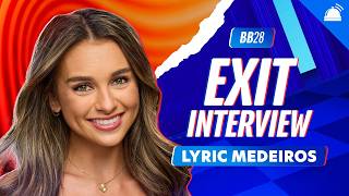 Lyric Medeiros Exit Interview | BB28 Week 4