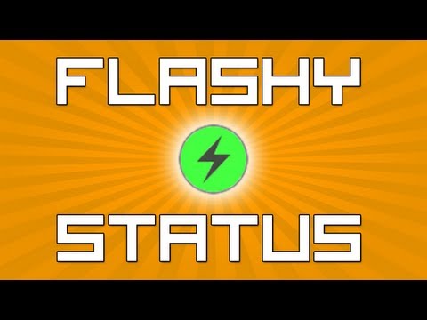 Flashy Status | Blinking Green 'Flash' Button