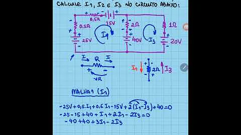 Como calcular o i1?