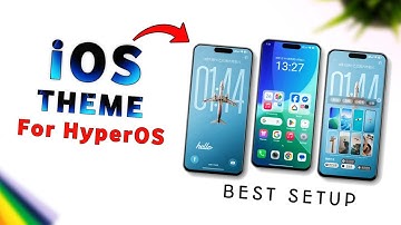 😎 Try This AWESOME iOS Theme On Your Poco and Redmi Phones | ios theme | Hyperos theme