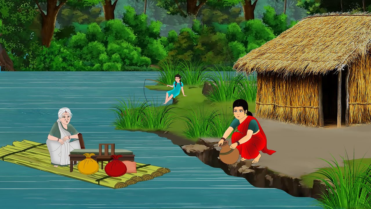 तैरता हुआ मेहमान | Hindi Story | Hindi Kahaniya | Moral Stories | cartoon story