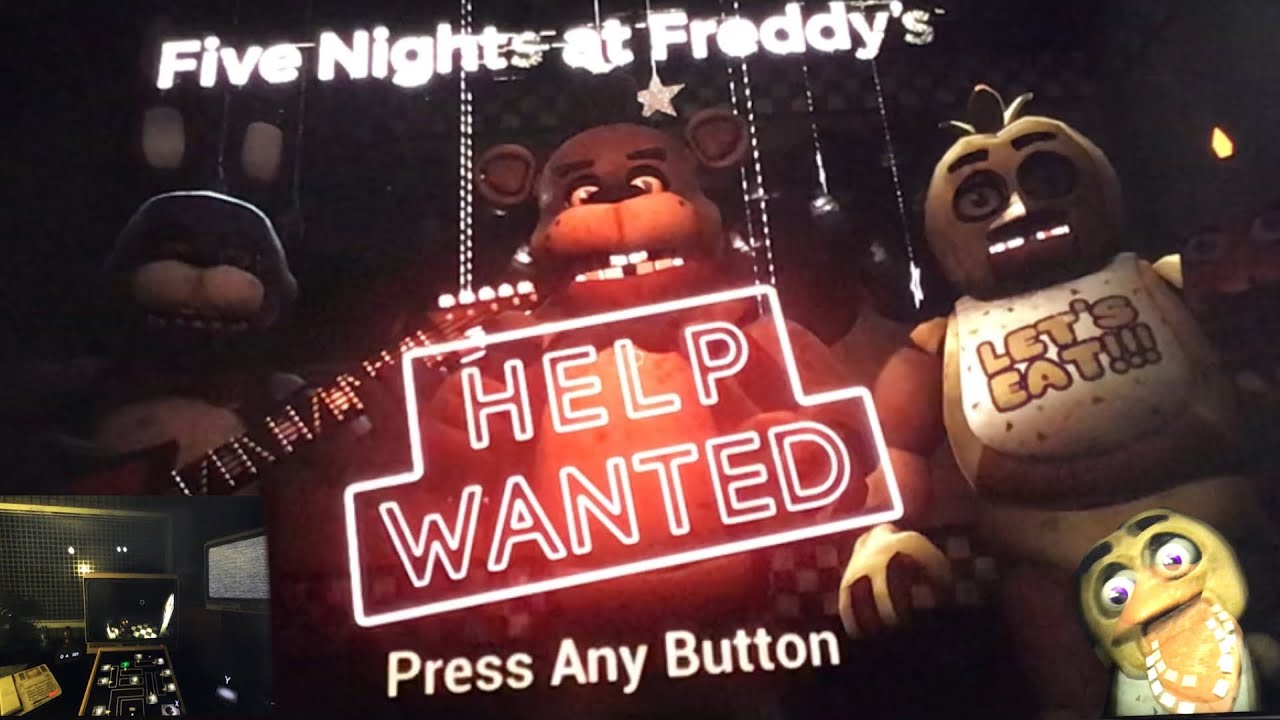 Five nights at Freddy’s help wanted VR on switch part 1 resumed - YouTube