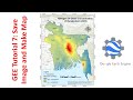 Google Earth Engine Tutorial 7: How to Save Image and Prepare Map Using ArcGIS