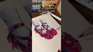 Details acrylic markers are NOT SCARY anymore #drawing #art #ohuhumarkers #sunfwer News