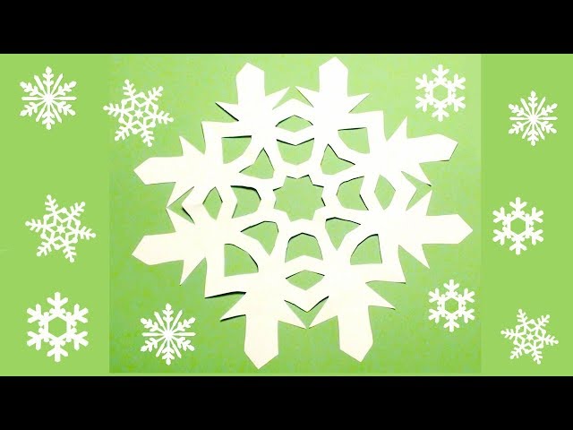 Paper Snowflake ❄️ Tutorial! Step by step ! #papersnowflakes #papersn, how to make a snowflakes on paper