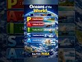 Trick for Oceans of the World 🌍 #upsc