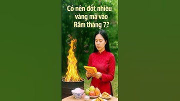 Có Nên Đốt Nhiều Vàng Mã Vào Rằm Tháng 7 Không ?