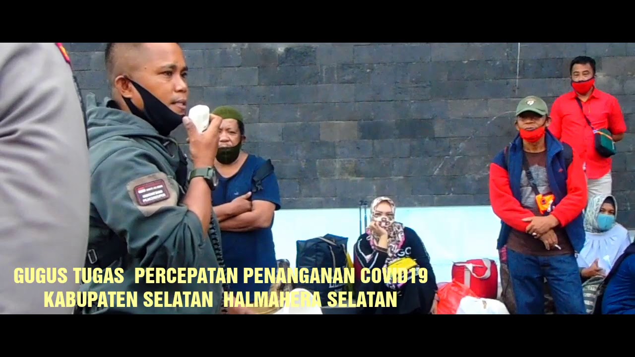 Gugus tugas percepatan penanganan covid19 kabupaten halmahera selatan