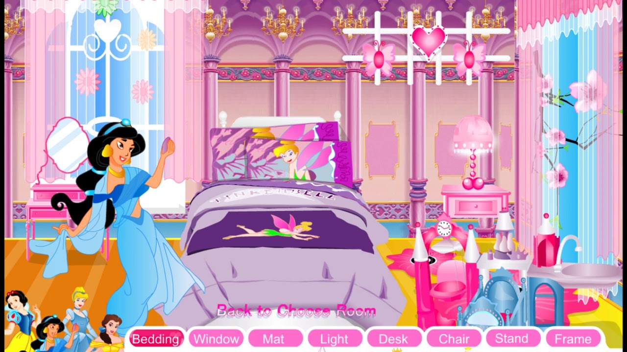 Disney princess room video Gameplay | Spot games for Kids