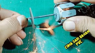 How to make a mini brushless DC motor grinder