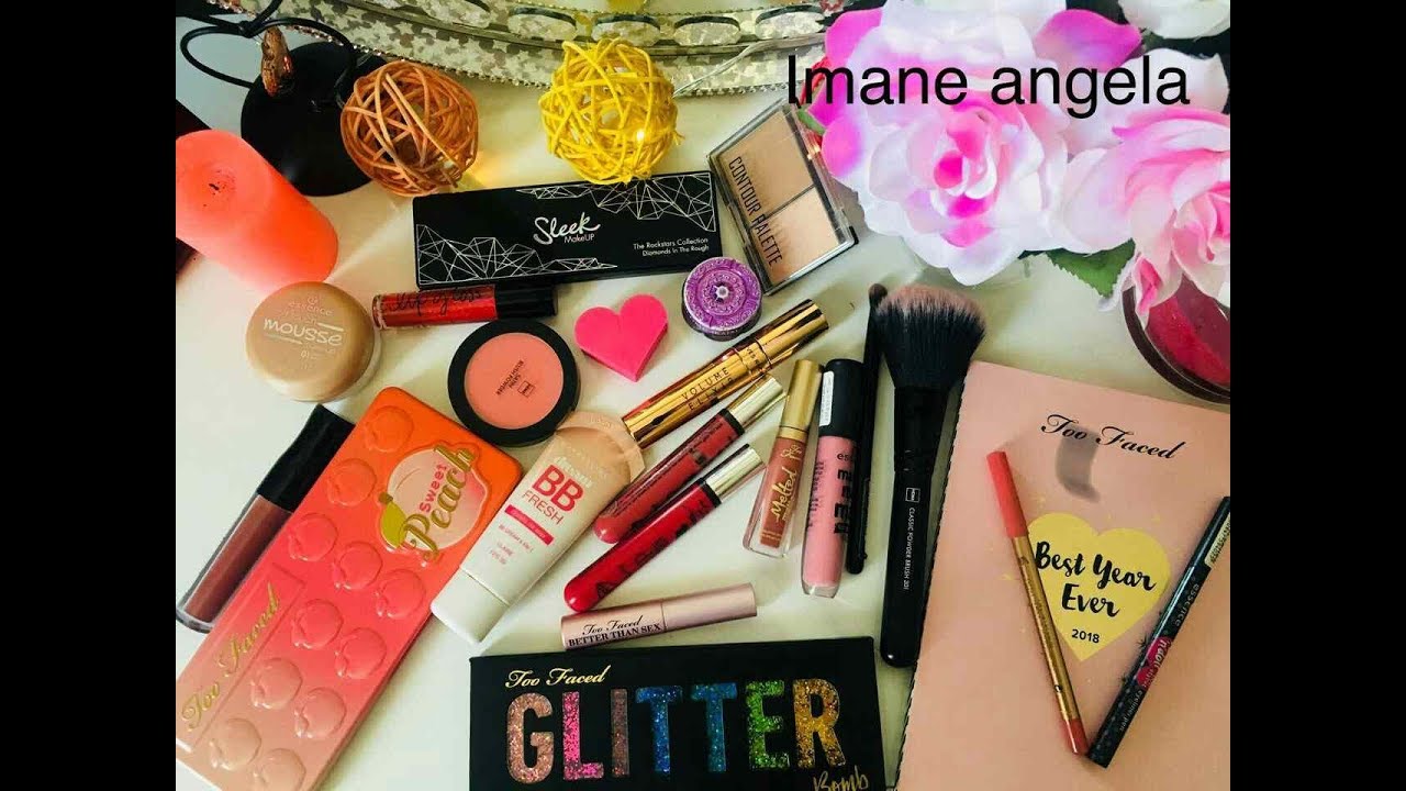 جولة في مكياجي ارواحوا تشوفو/  Mon maquillqge 😍💁💋💄👛😘😘