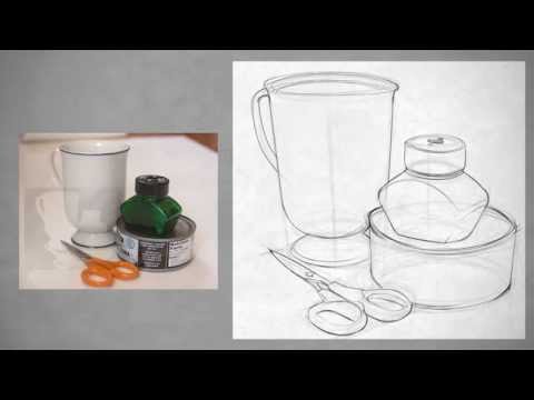 Drawing Shape Simple Still Life Youtube