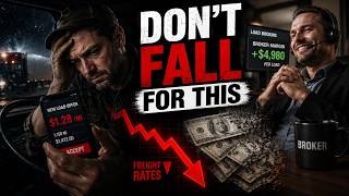 The Broker Trick That Reduces Your Rate | Freight Psychology Explained