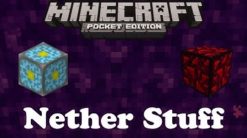 Minecraft | how to get glowing obsidian and more nether stuff