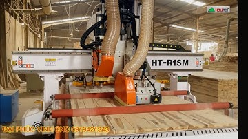 Máy Cnc trung tâm thay dao option trục lưỡi cưa hy-1325R1SM Holztek