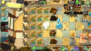 Pyramid of Doom Level 33 PvZ2 Endless Zone