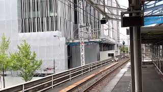 大阪駅構内放送+発車メロディ+大和路快速 221系