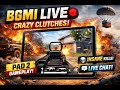 BGMI LIVE - Realme Tab 2 🔴 | Intense Matches + Fun Chat 💬 | Come Join